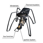 Load image into Gallery viewer, Portable gas butane camping stove for camper-SV1031-ROCKBROOK