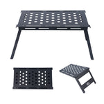 Load image into Gallery viewer, ROCKBROOK BLACK Aluminium Side Table (For 30L 50L Box) - ROCKBROOK