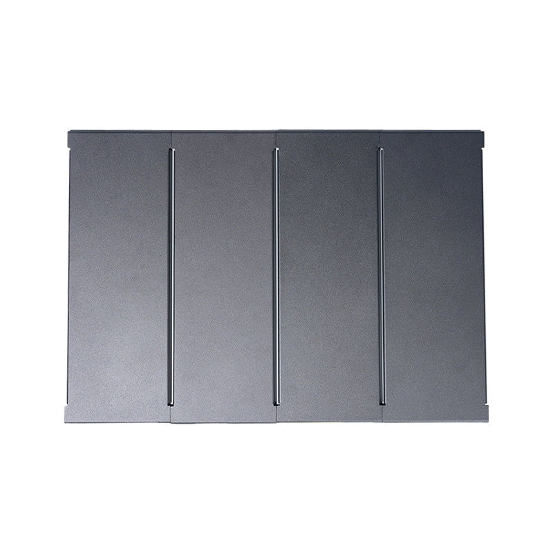 ROCKBROOK BLACK Aluminum 1/2 Unit Board, 3pcs/set for 30L, 4 pcs/set for 50L - ROCKBROOK