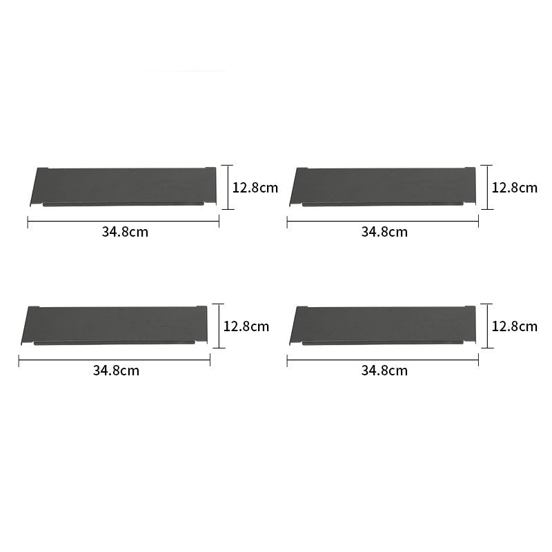 ROCKBROOK BLACK Aluminum 1/2 Unit Board, 3pcs/set for 30L, 4 pcs/set for 50L - ROCKBROOK