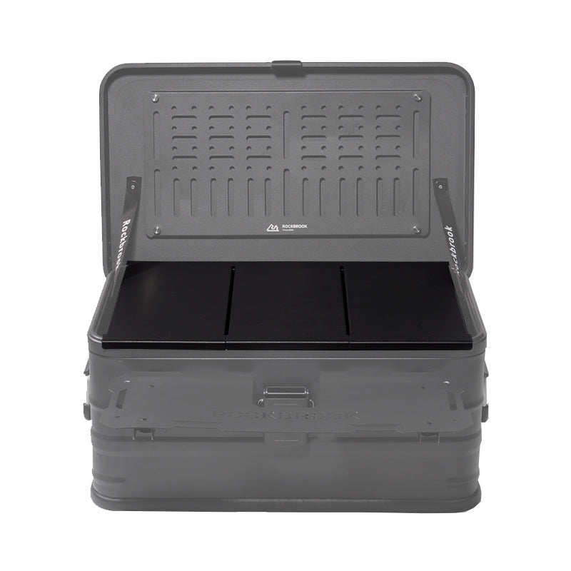 ROCKBROOK BLACK Aluminum 1/2 Unit Board, 3pcs/set for 30L, 4 pcs/set for 50L - ROCKBROOK