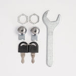 Load image into Gallery viewer, ROCKBROOK Outdoor Storage Boxes Flat Top Box Silver - BX1015 - ROCKBROOK