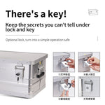 Load image into Gallery viewer, ROCKBROOK Outdoor Storage Boxes Flat Top Box Silver - BX1015 - ROCKBROOK