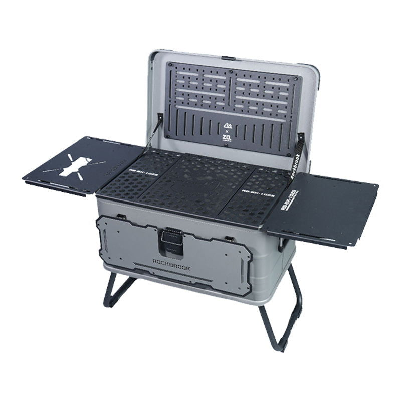 ROCKBROOK Outdoor Table Storage Box 50L Gray - BX1025 - ROCKBROOK