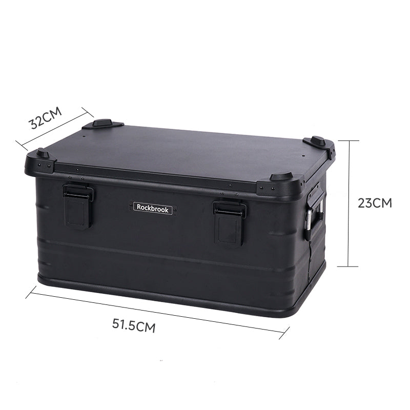 ROCKBROOK Storage Box Ooutdoor Matte black - BX1003 - ROCKBROOK