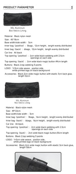 Load image into Gallery viewer, ROCKBROOK Built-in Nylon Mesh Pocket With Velcro Black (For 30L 50L)   - BX100 - ROCKBROOK
