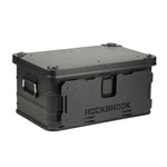 Load image into Gallery viewer, Rockbrook 50L waterproof outdoor camping storage box with foldable table for cooking and gear organization
